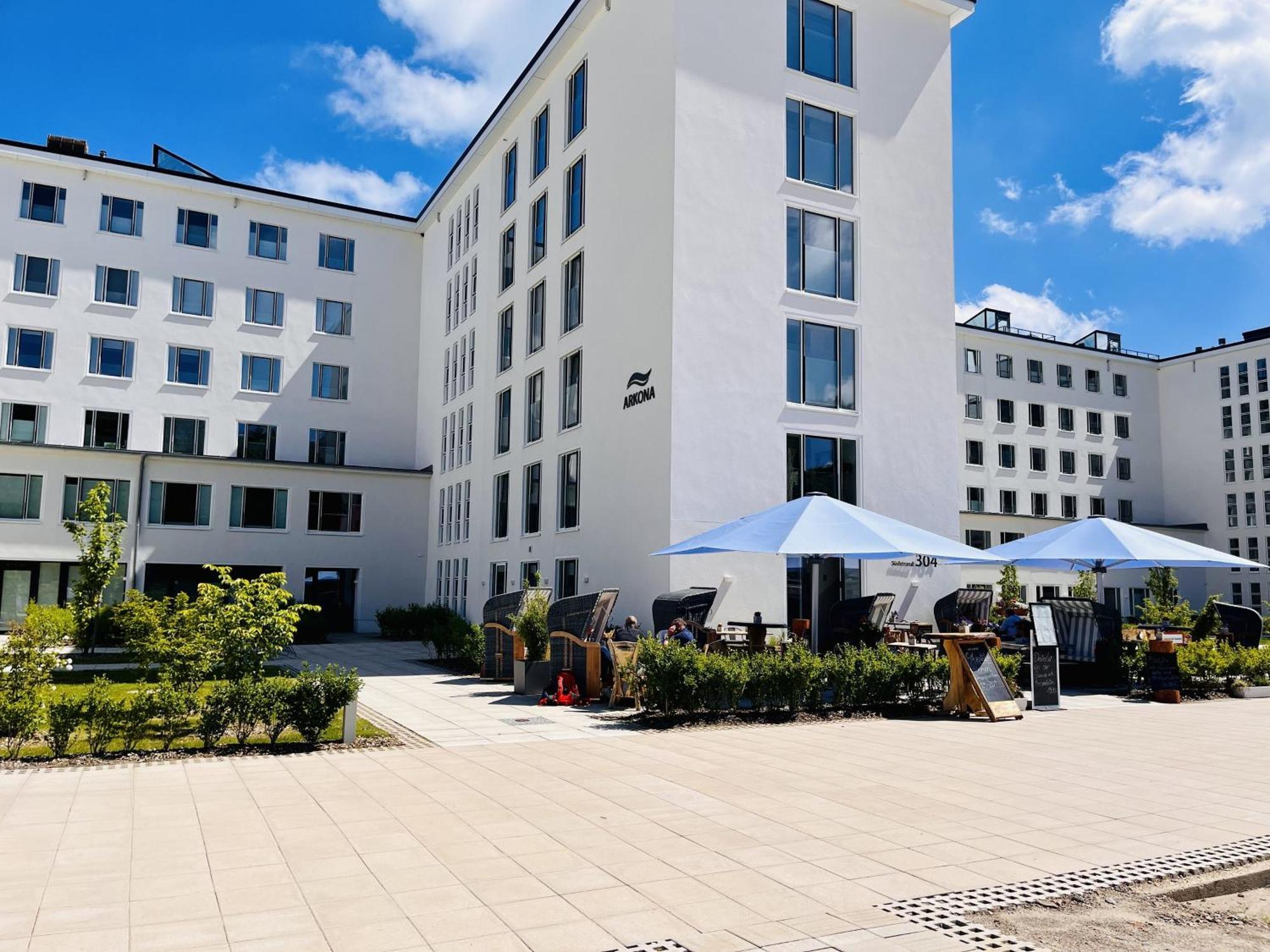Ferienwohnung Aquamarin Im Haus Arkona Prora Binz Exteriör bild